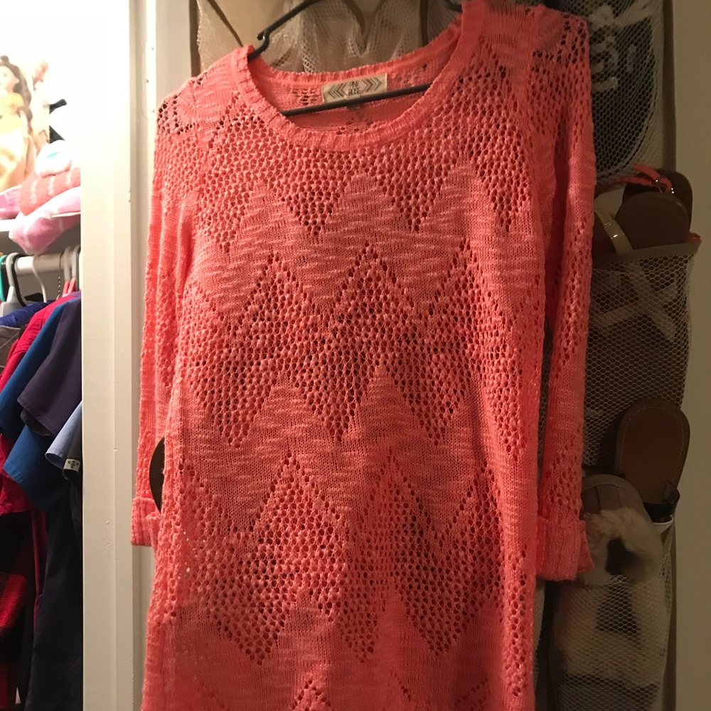 Pink Sweater